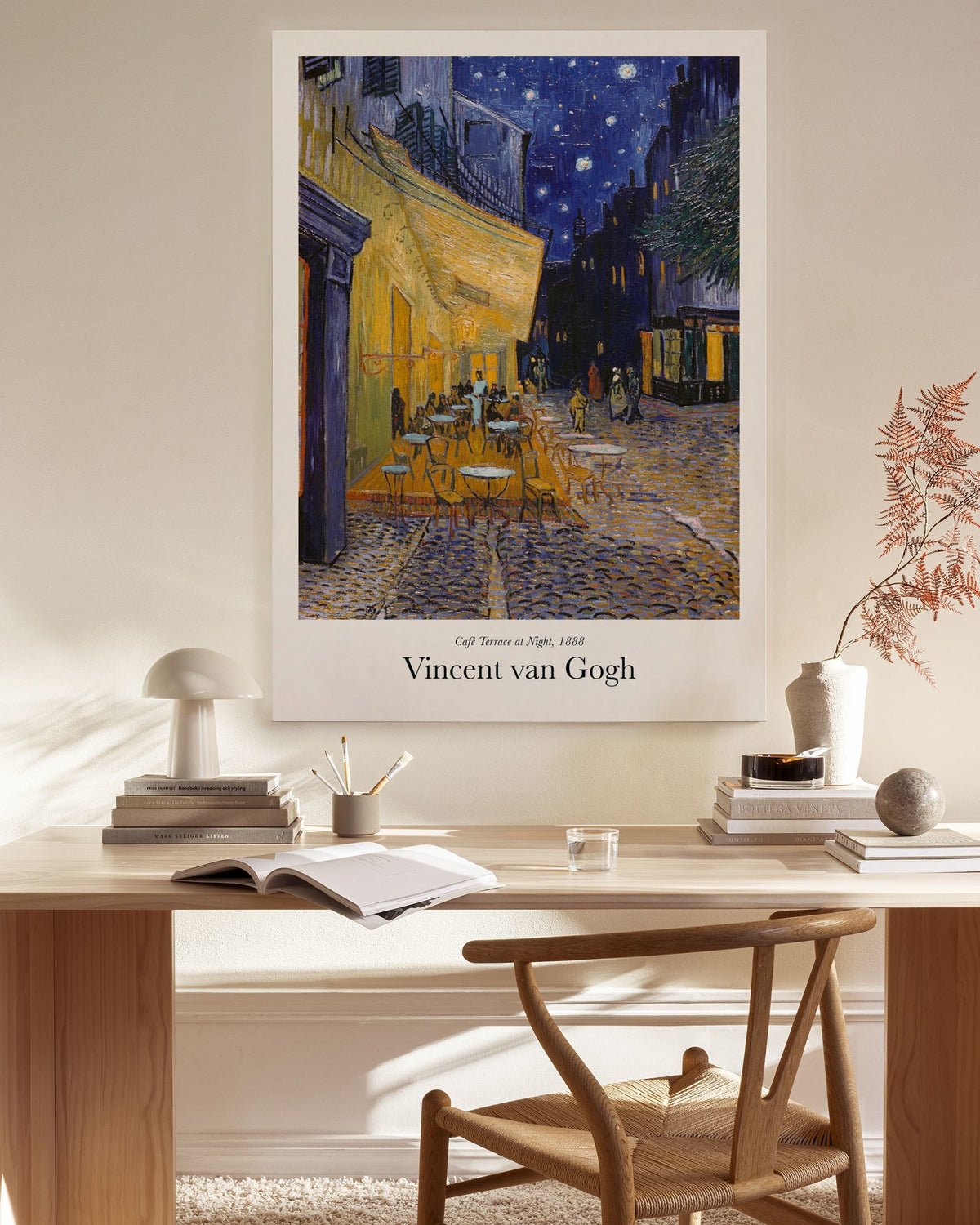 Van Gogh - Café Terrace at Night Canvas print