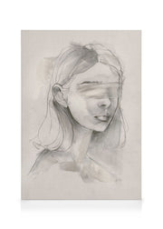 Blindfolded No2 Canvas print