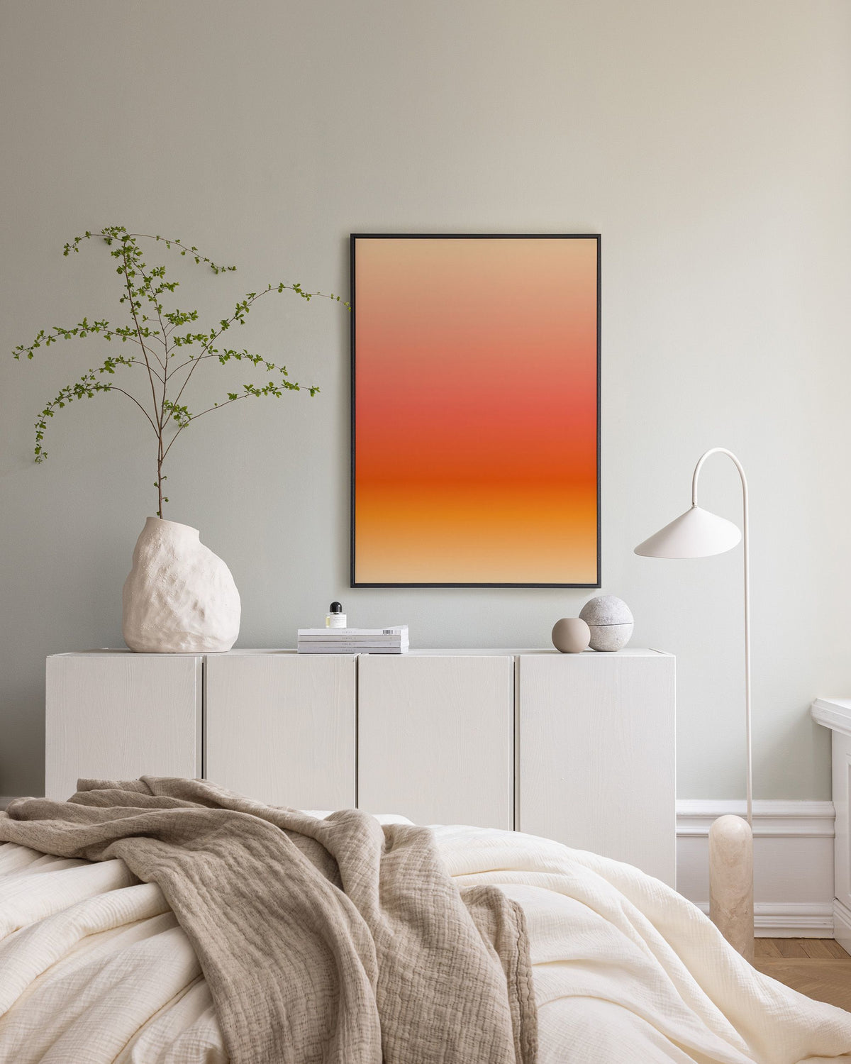 Santa Monica Sunset Canvas print