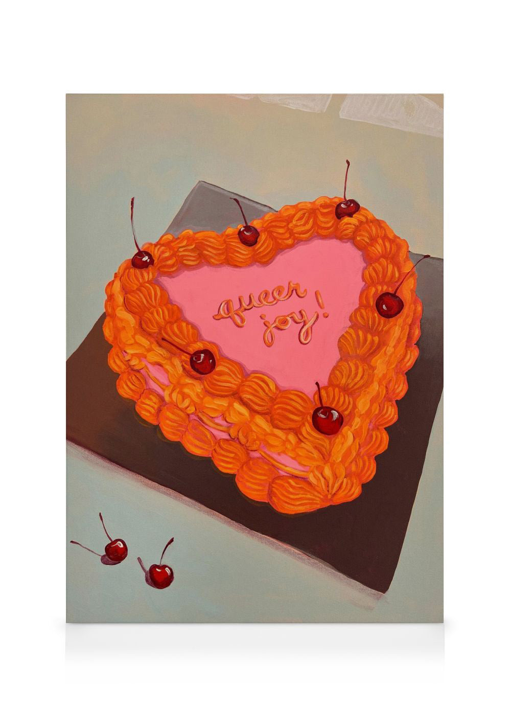 Lindsey Cherek - Still Life for Another Birthday Canvas print