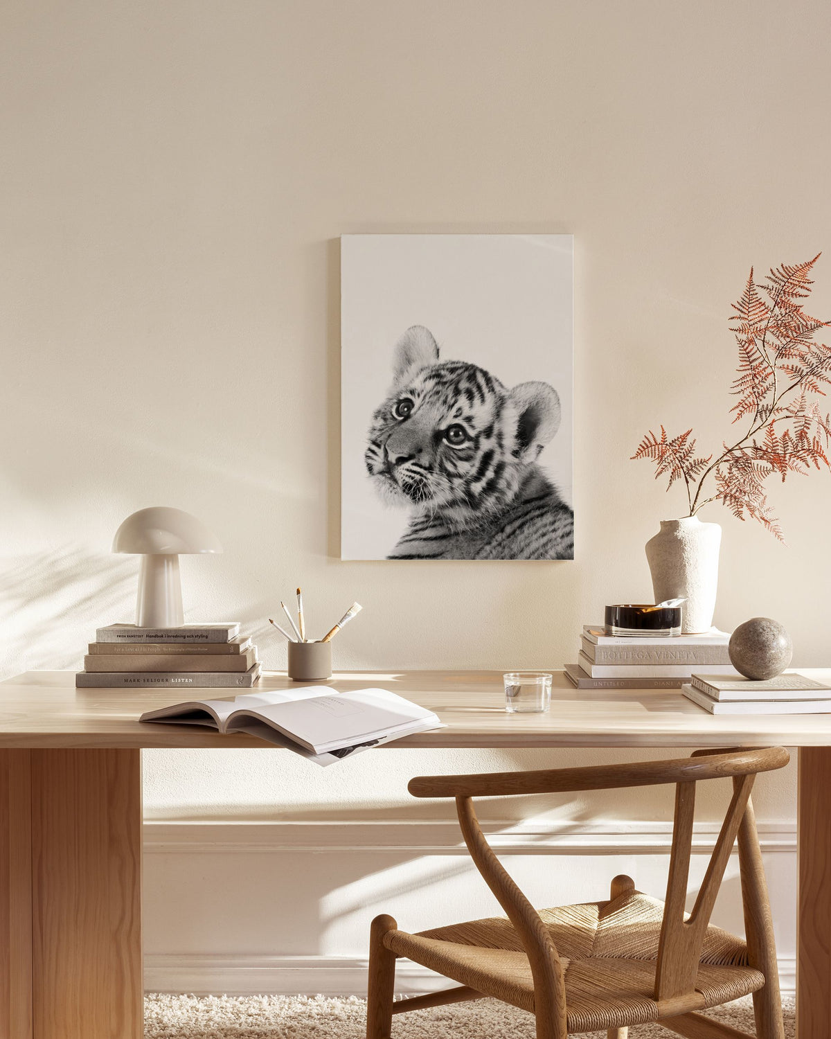 Baby Tiger Canvas print