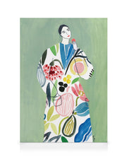 Pear Coat Canvas print