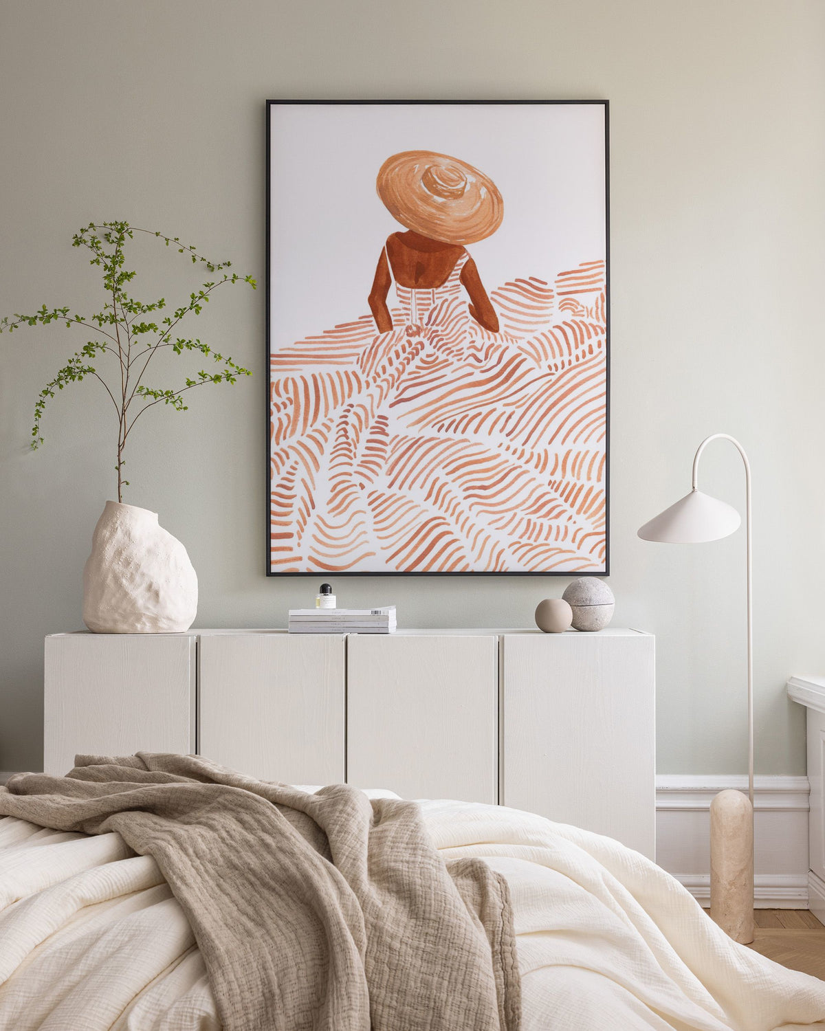 Sabina Fenn - Madame Fleur Canvas print