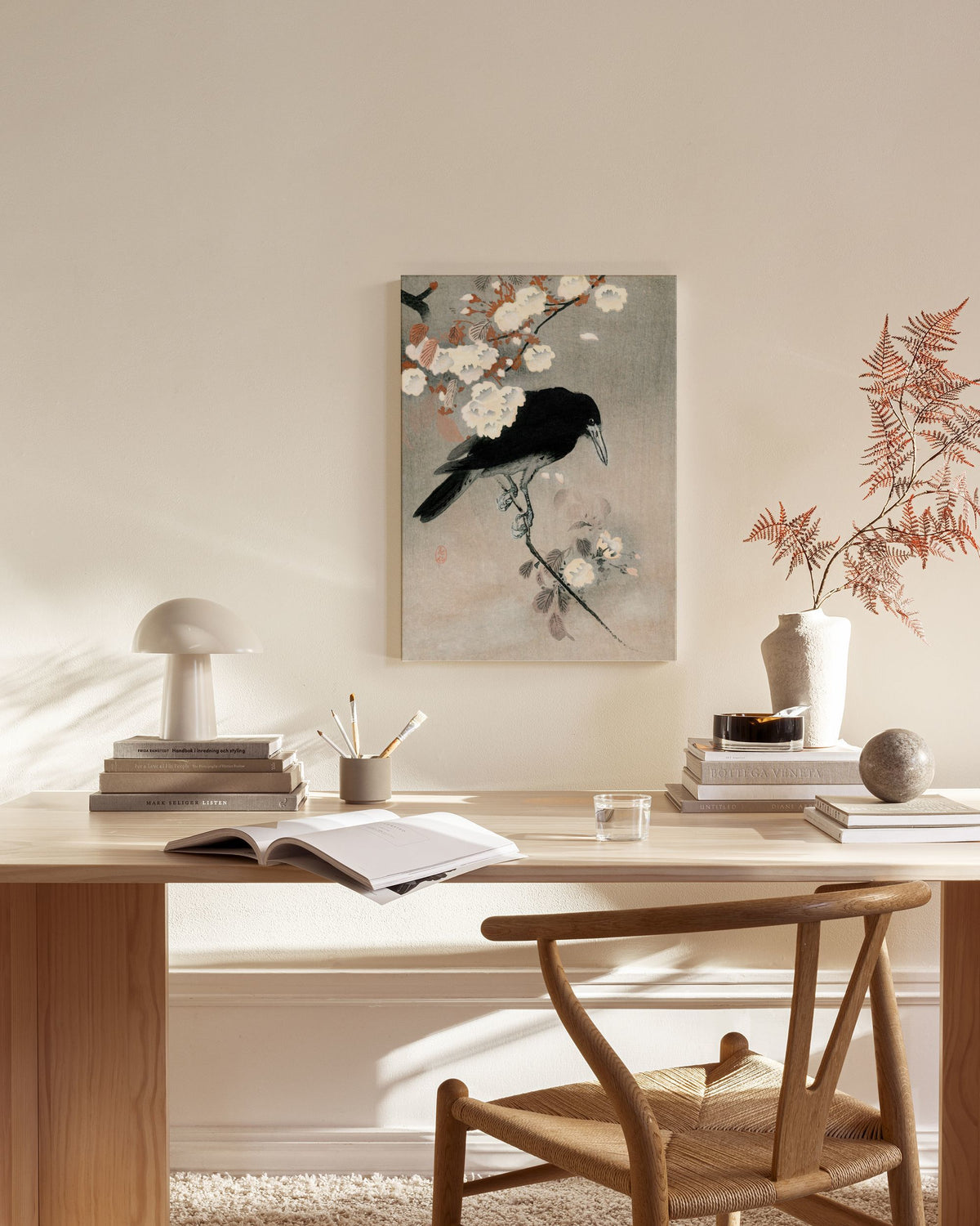 Ohara Koson - Woodblock Print Canvas print