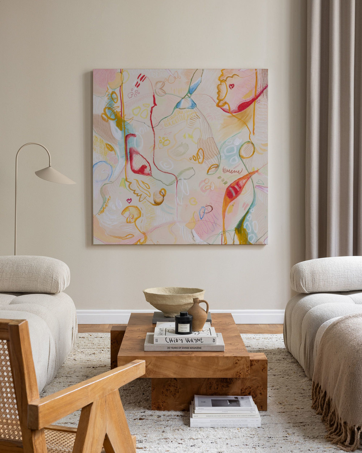 Plot Twist Canvas print