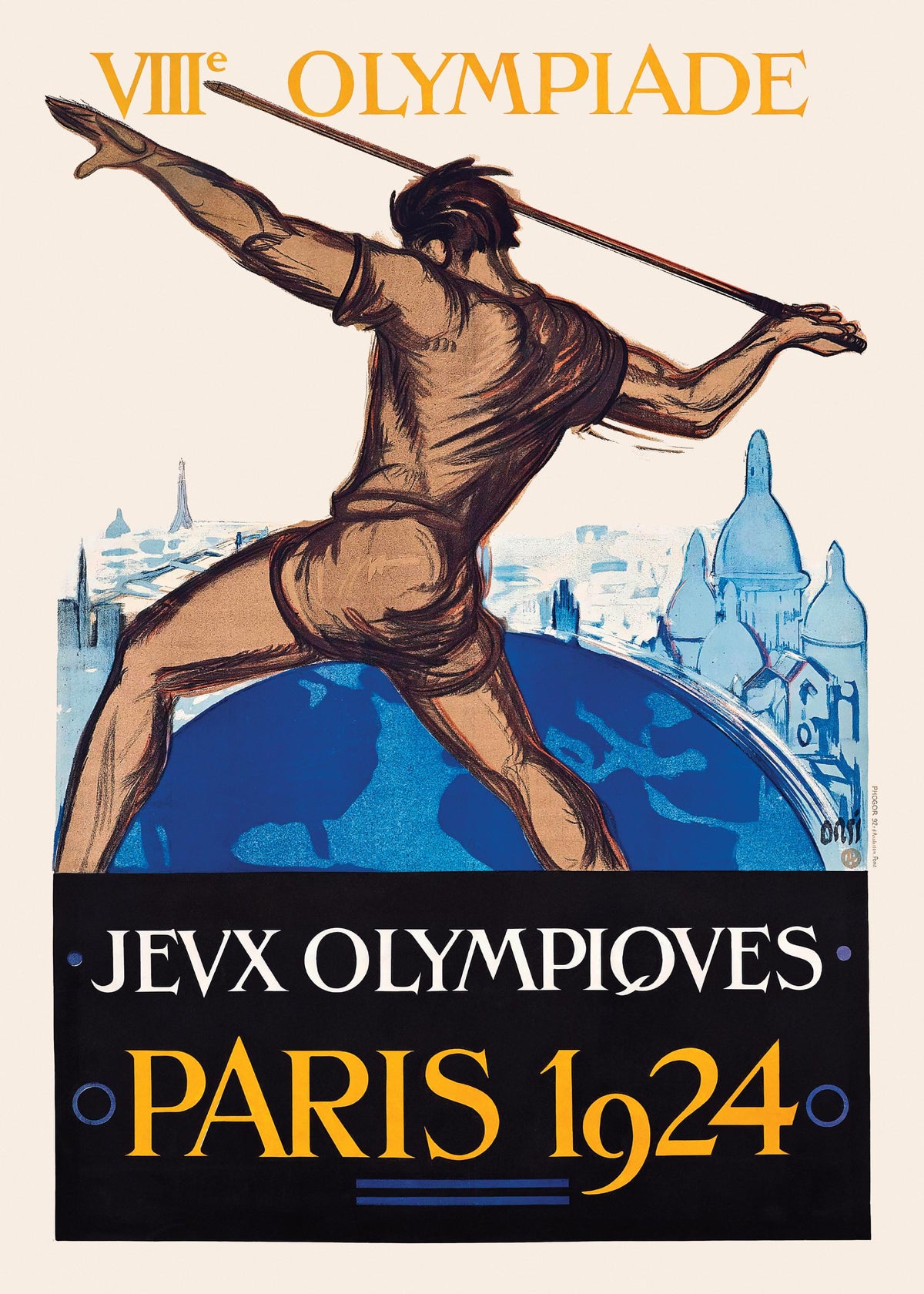 Paris 1924 Print