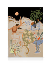 Arty Guava - Lay Hoon - Dancing Under The Moonlight Canvas print