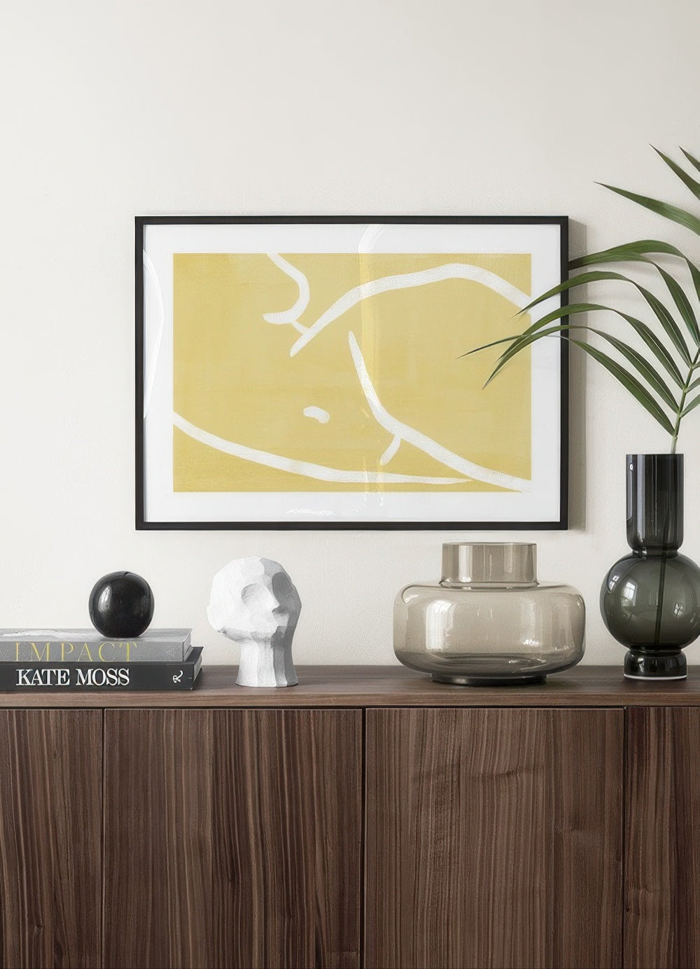 Yellow Body Pose Print