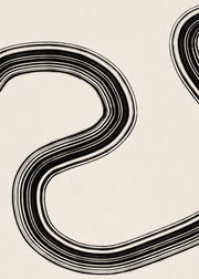 Black Curve No1 Print