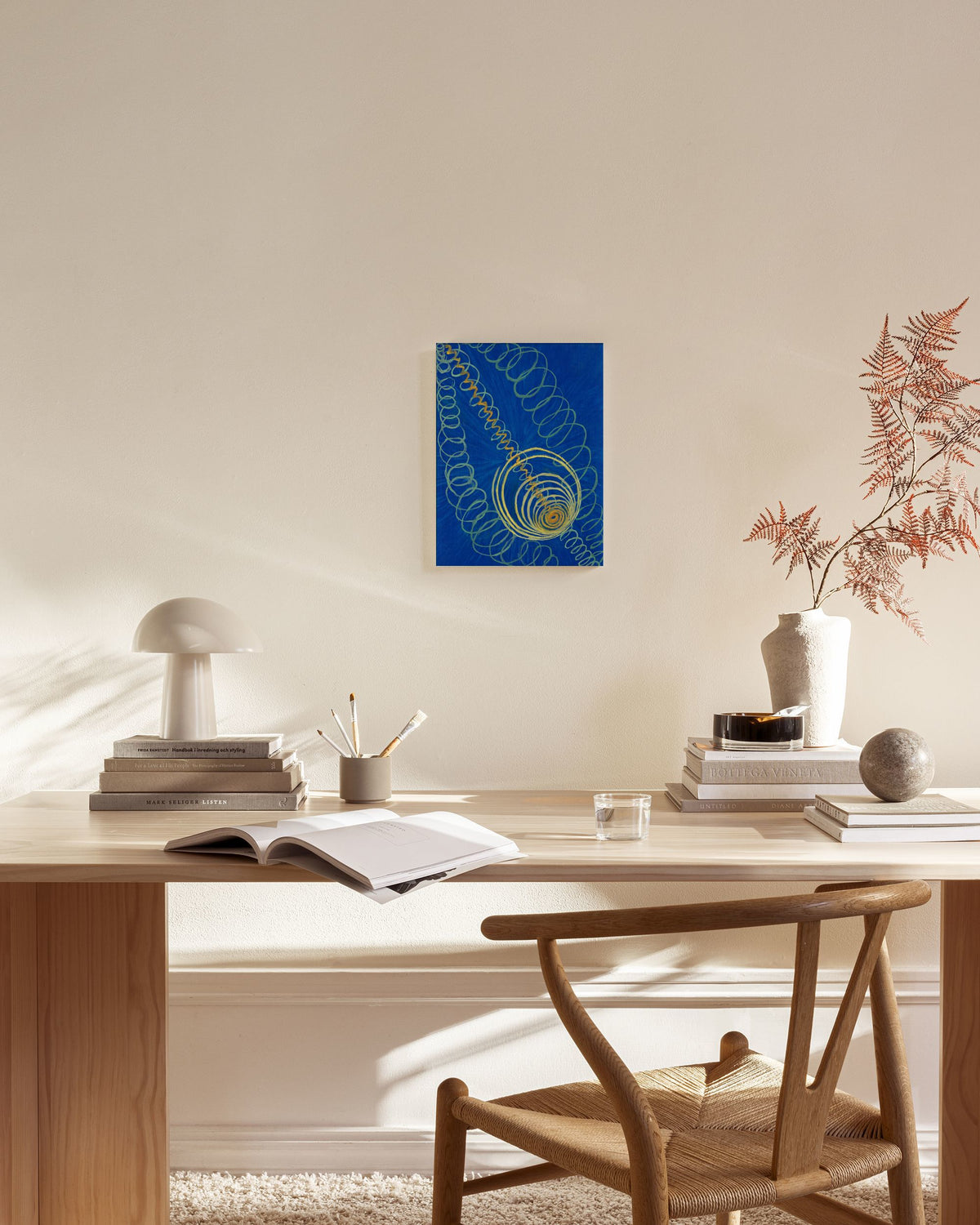 Print - Primordial Chaos, No.16 by Hilma af Klint Canvas print
