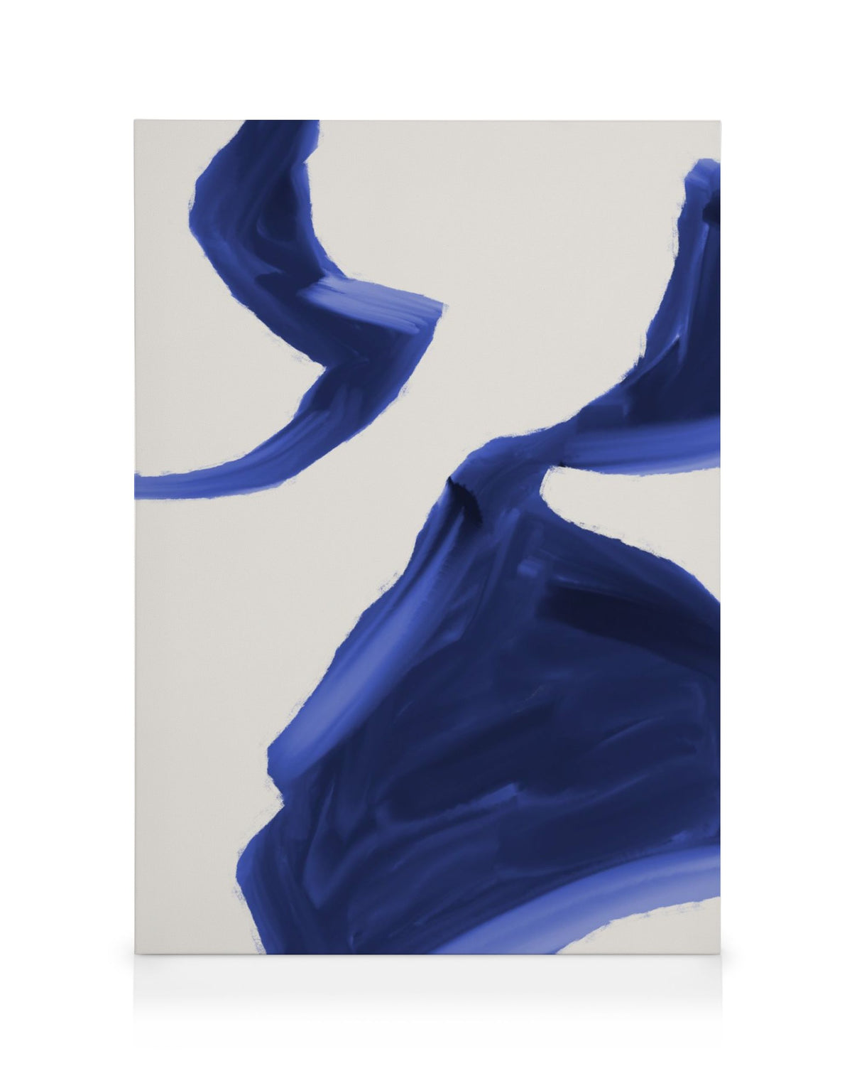 Indigo Abstract No2 Canvas print