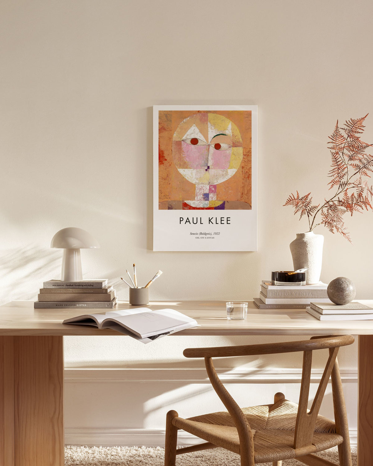 Paul Klee - Senecio (Baldgreis) Canvas print