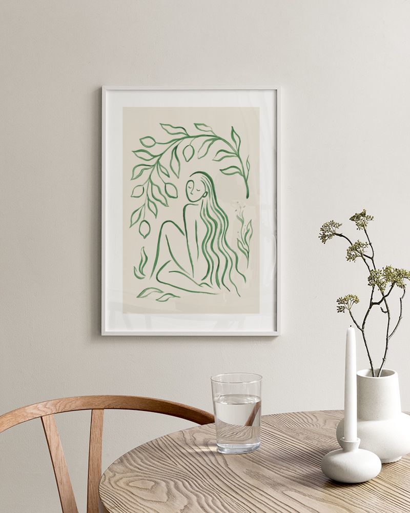 Into the Green No1 Print