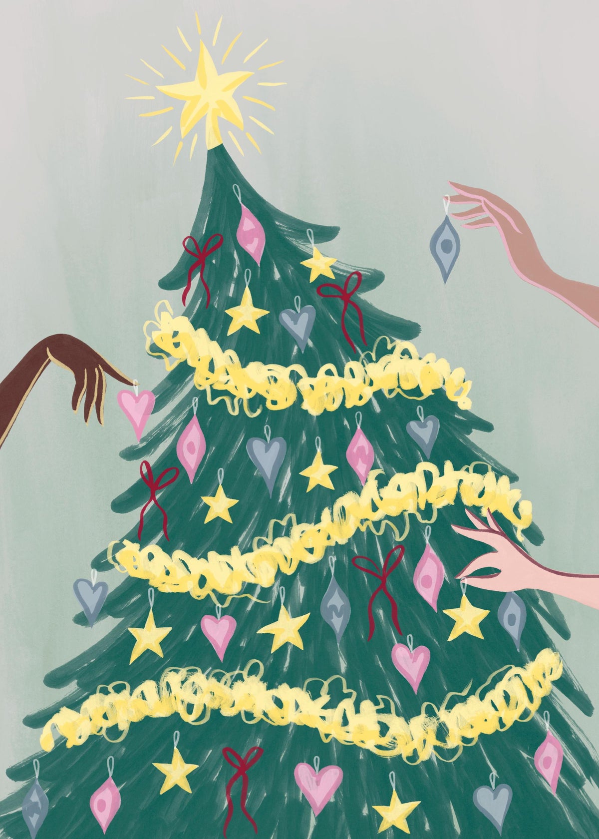 Joyful Tree Print