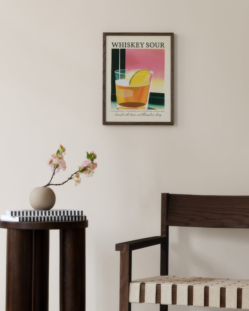 Whiskey Sour Sunset Print