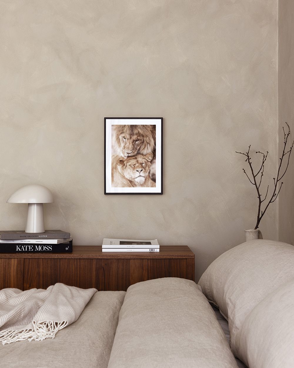 Lion Love Print
