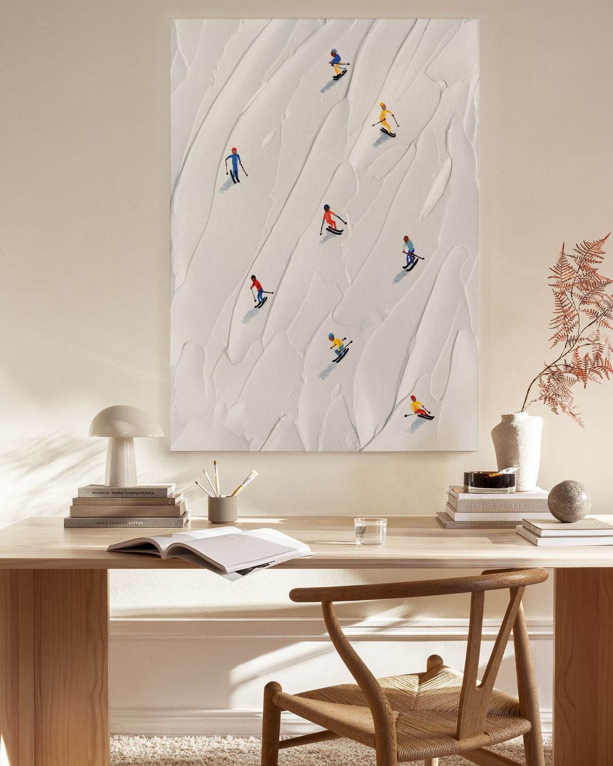 Ski Slope Canvas print