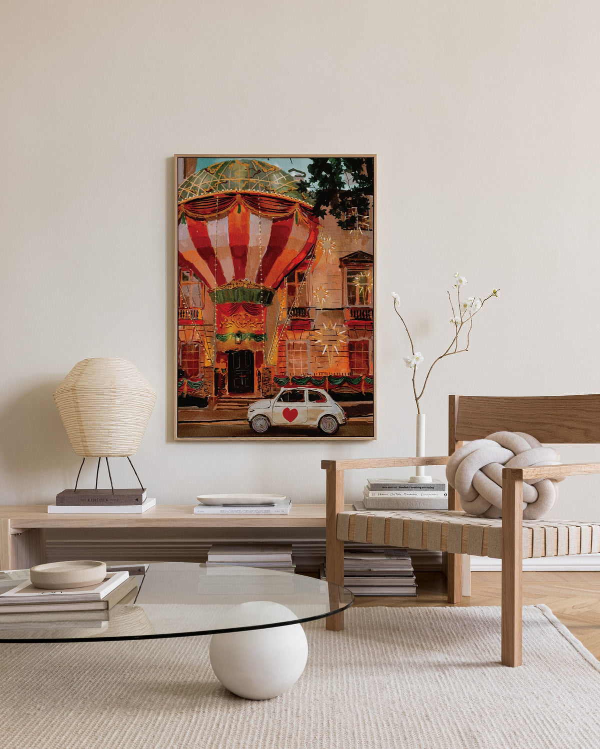 Ekaterina Zagorska - Balloon House Canvas print
