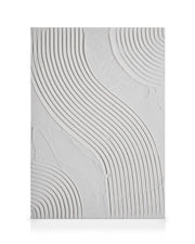 Abstract Texture Waves Canvas print
