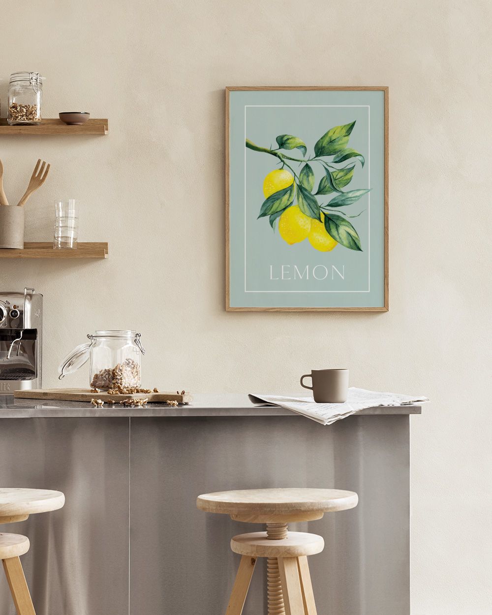Vintage Lemons Print