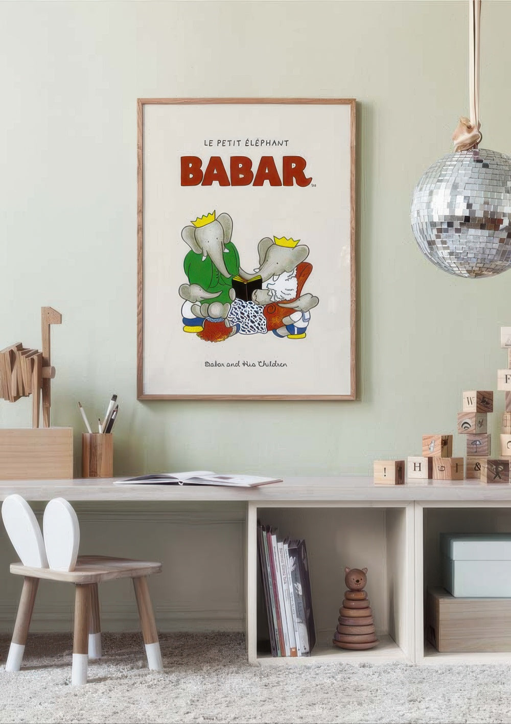 Babar - Babar and His Children Print