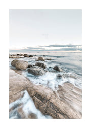 Evening Waves Print