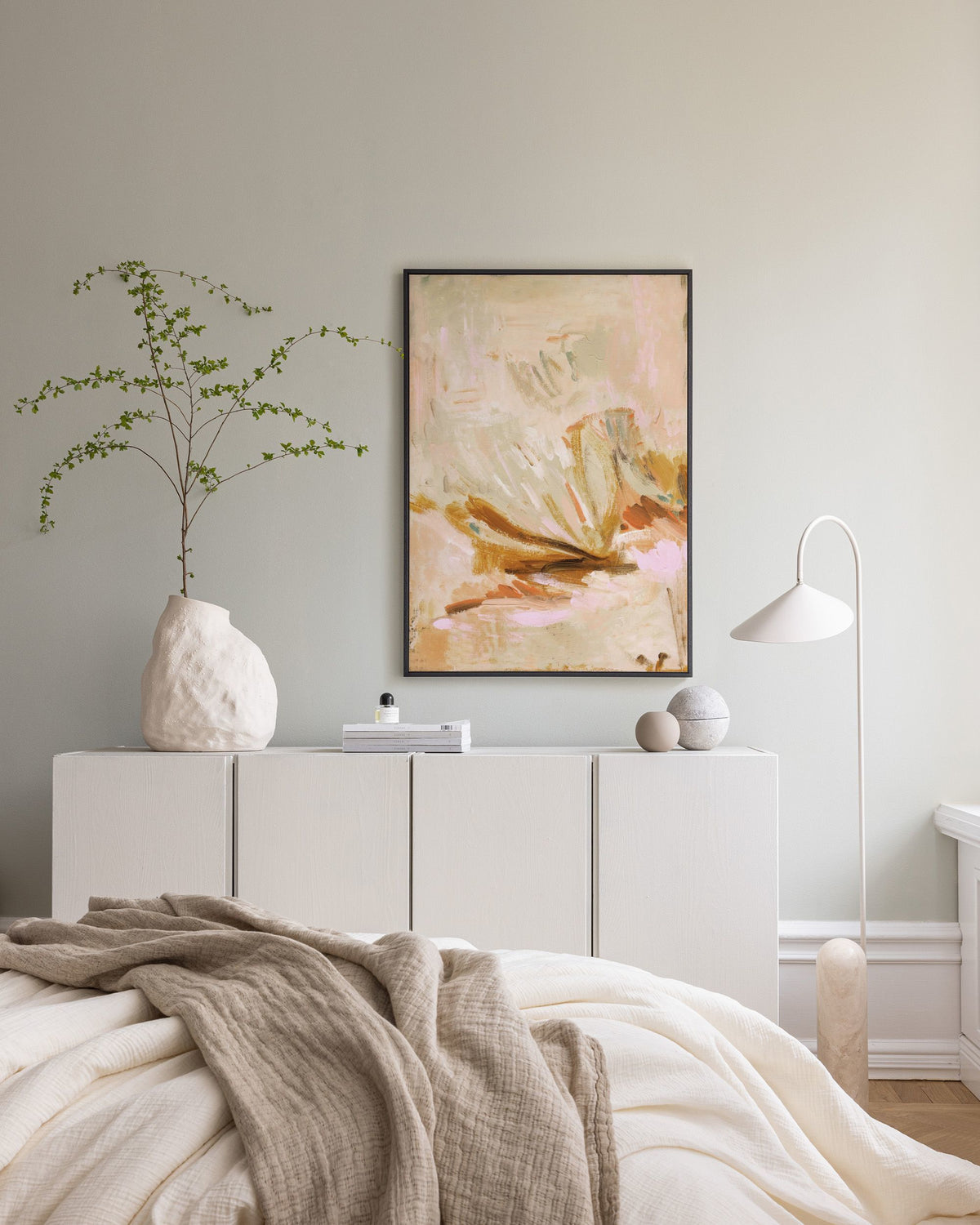Traces of Light No1 Canvas print