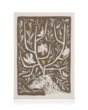 Antler Garden Canvas print