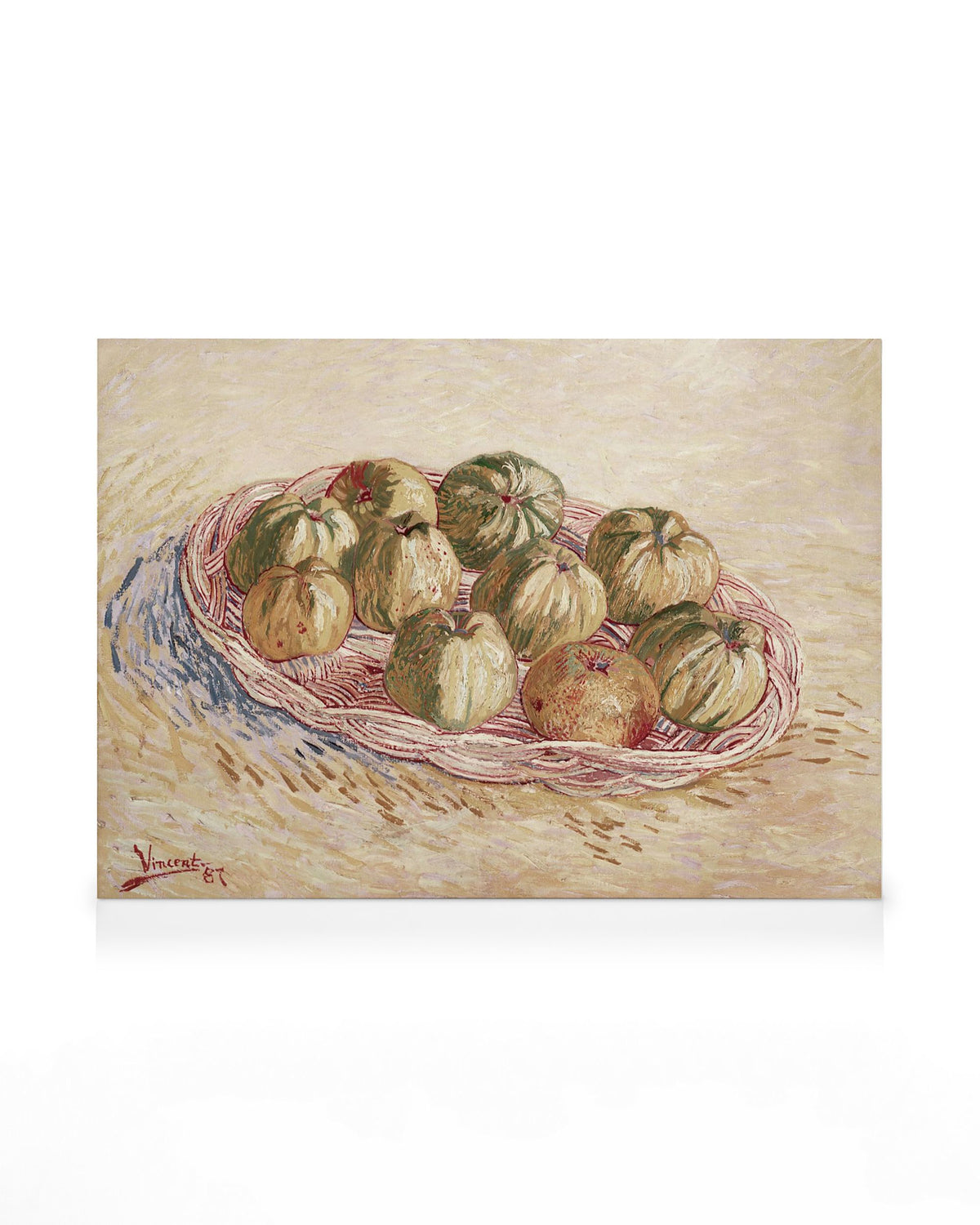 Van Gogh - Still Life, Basket of Apples Canvas print