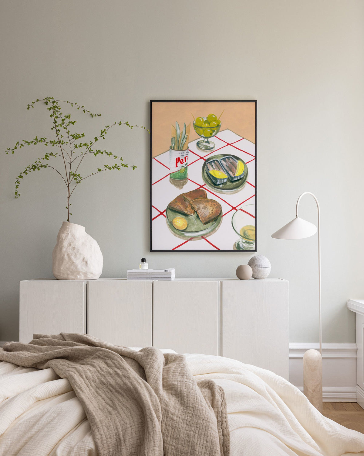 Laura Page - Wine Night Canvas print
