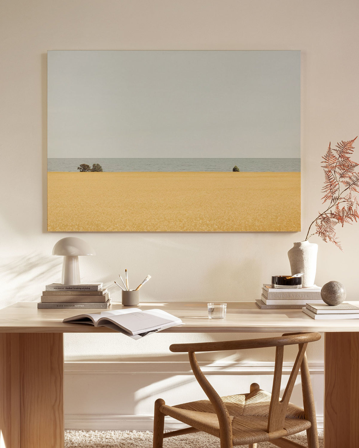 Field of Gold Canvas print