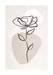 Botanical Lines No1 Print