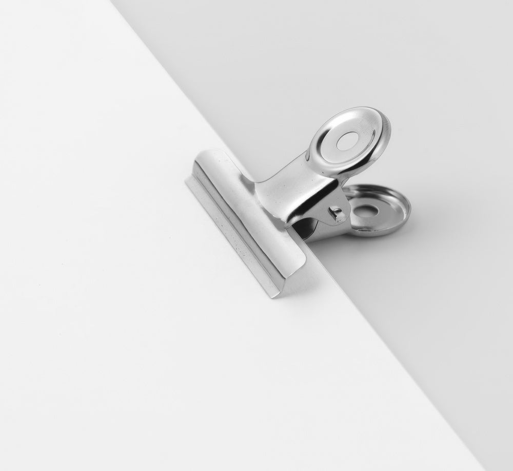 Poster clip silver, Small