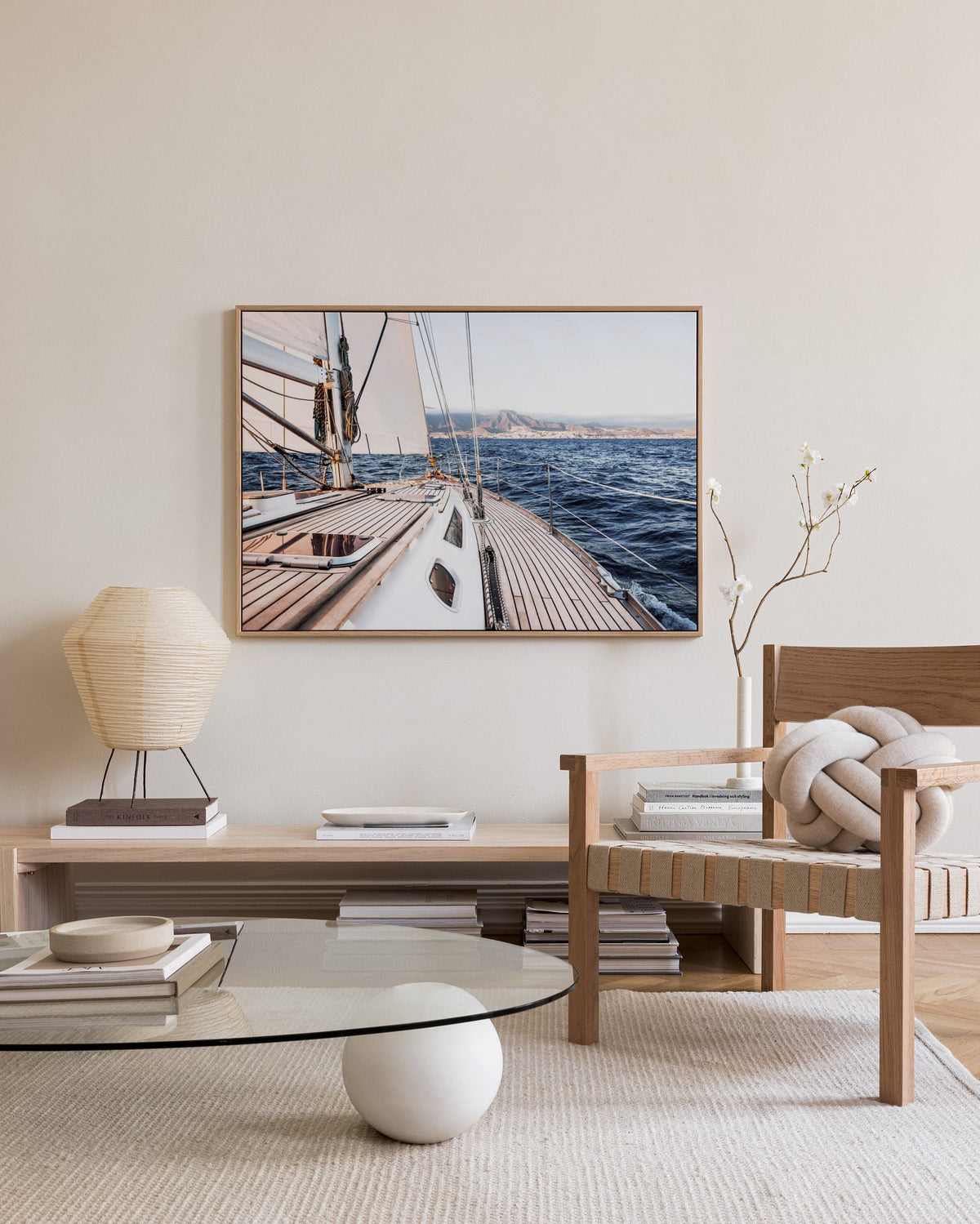 On a Boat Canvas