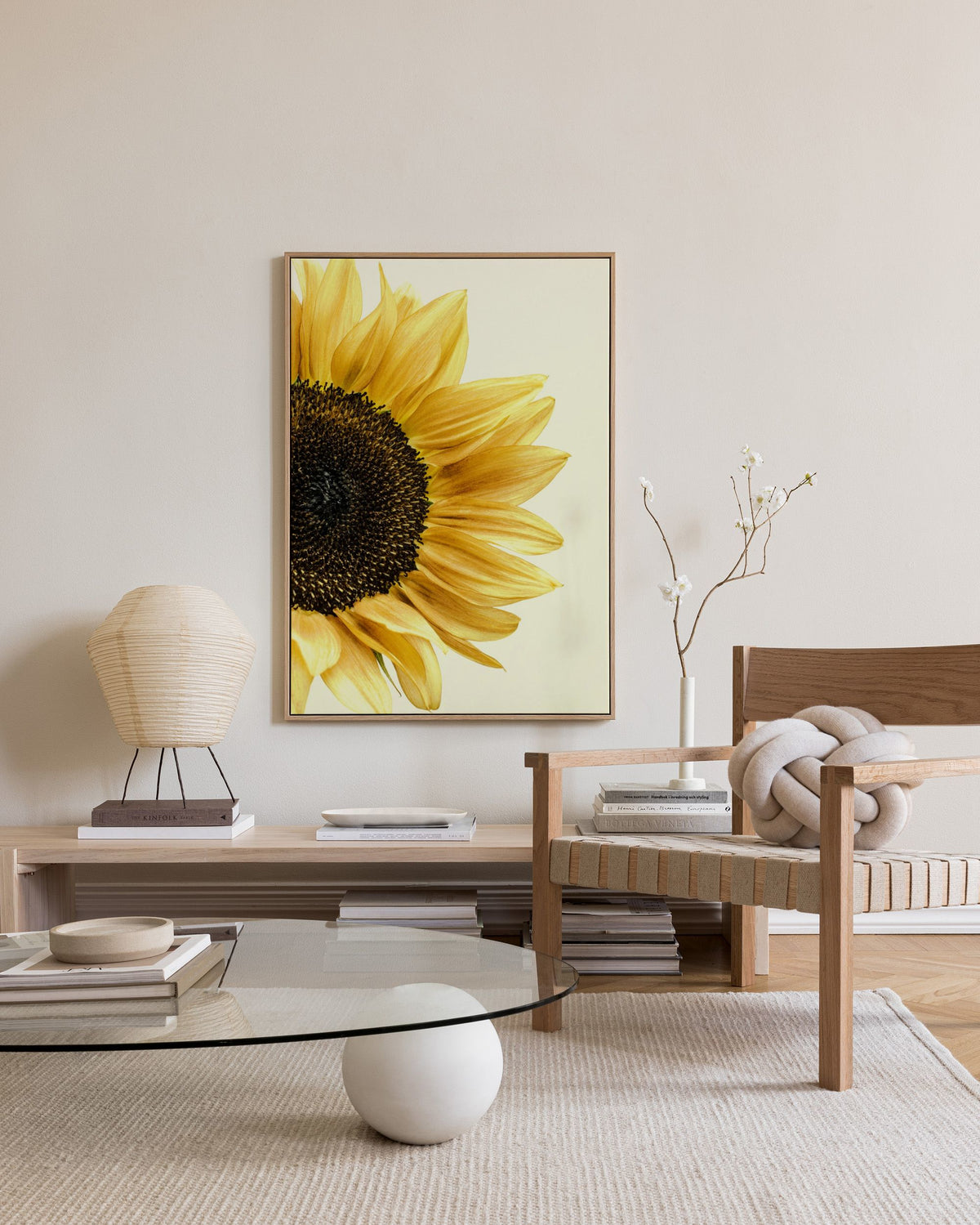 Sunflower Canvas print