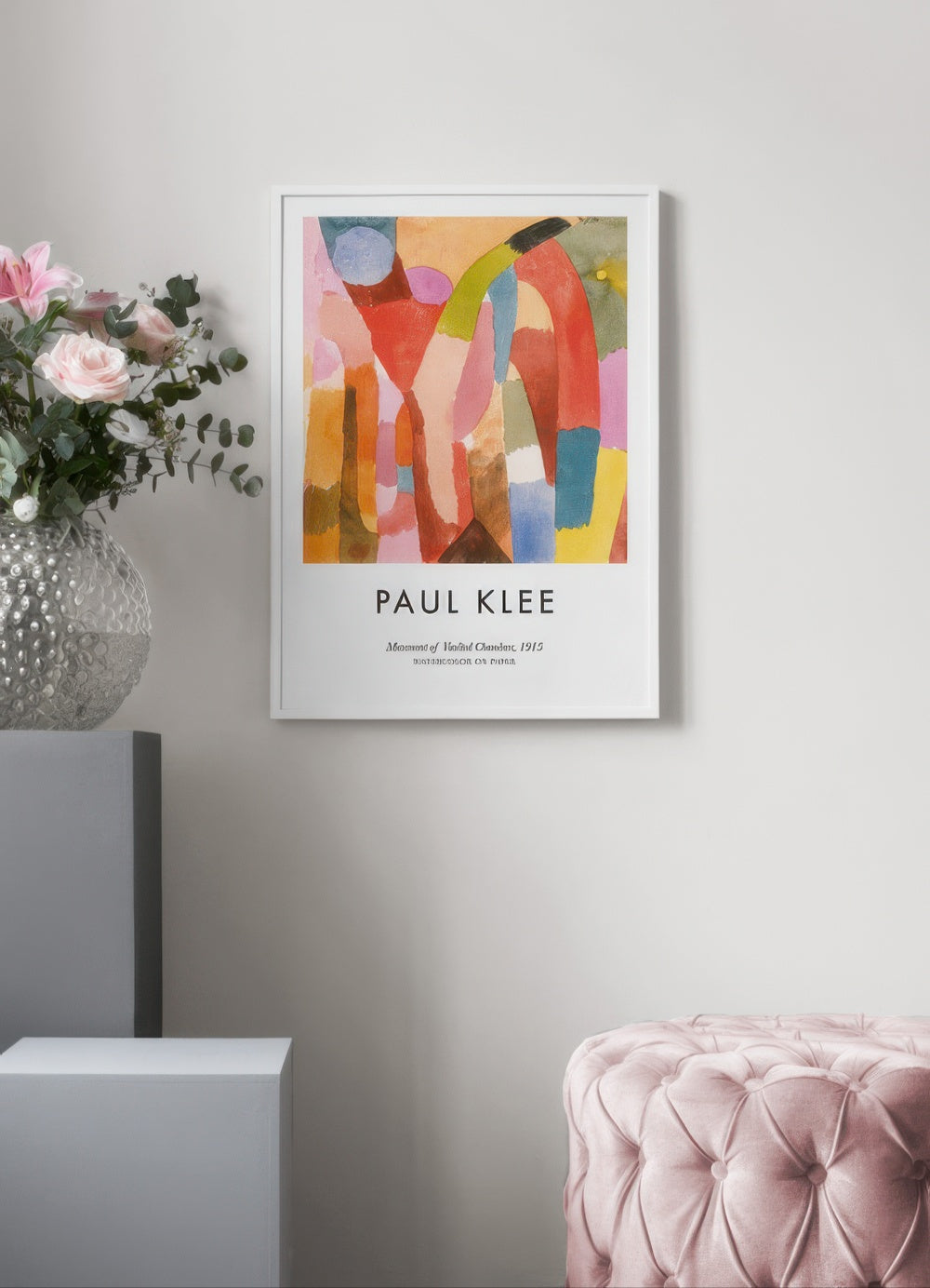 Paul Klee - Movement of Vaulted Chambers Print