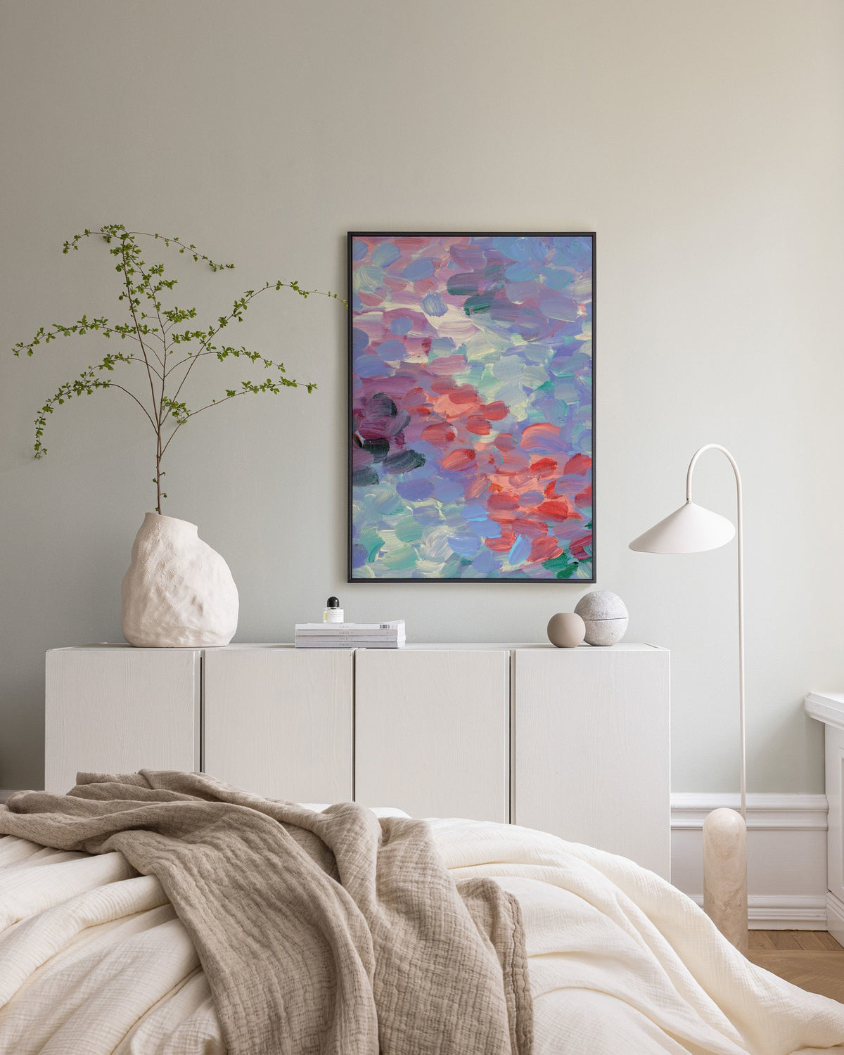 Chromatic Reverie No1 Canvas print