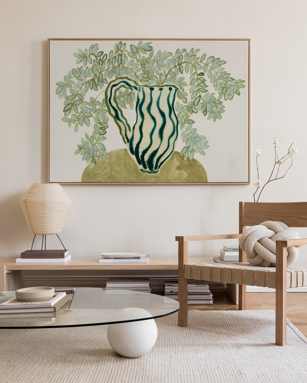 La Poire - Wisterias Canvas print