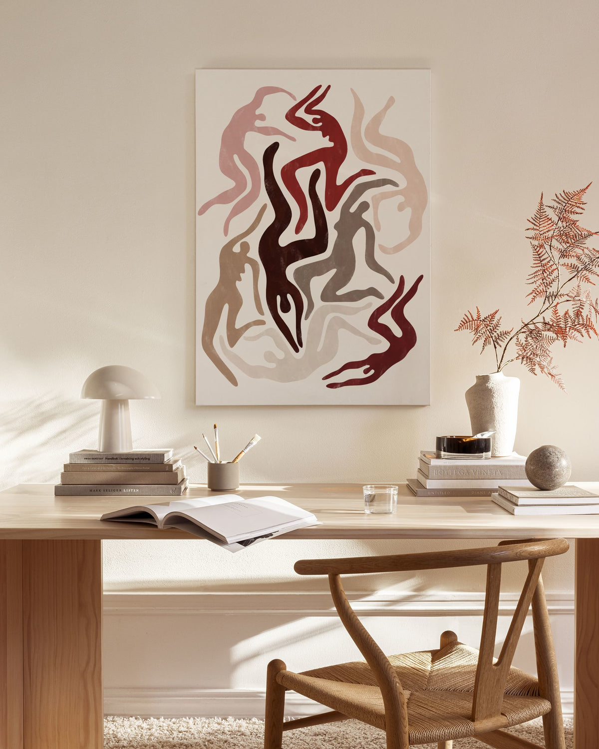 Kit Agar - The Dance Canvas print