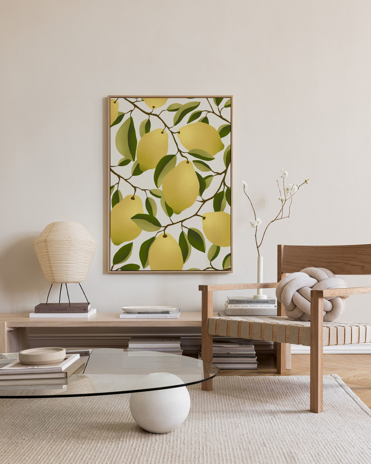 Les Agrumes No1 Canvas print