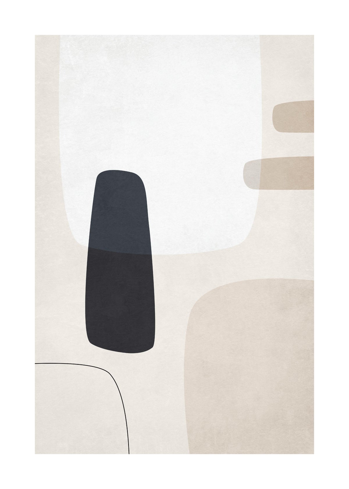 Graphic Neutrals No2 Print