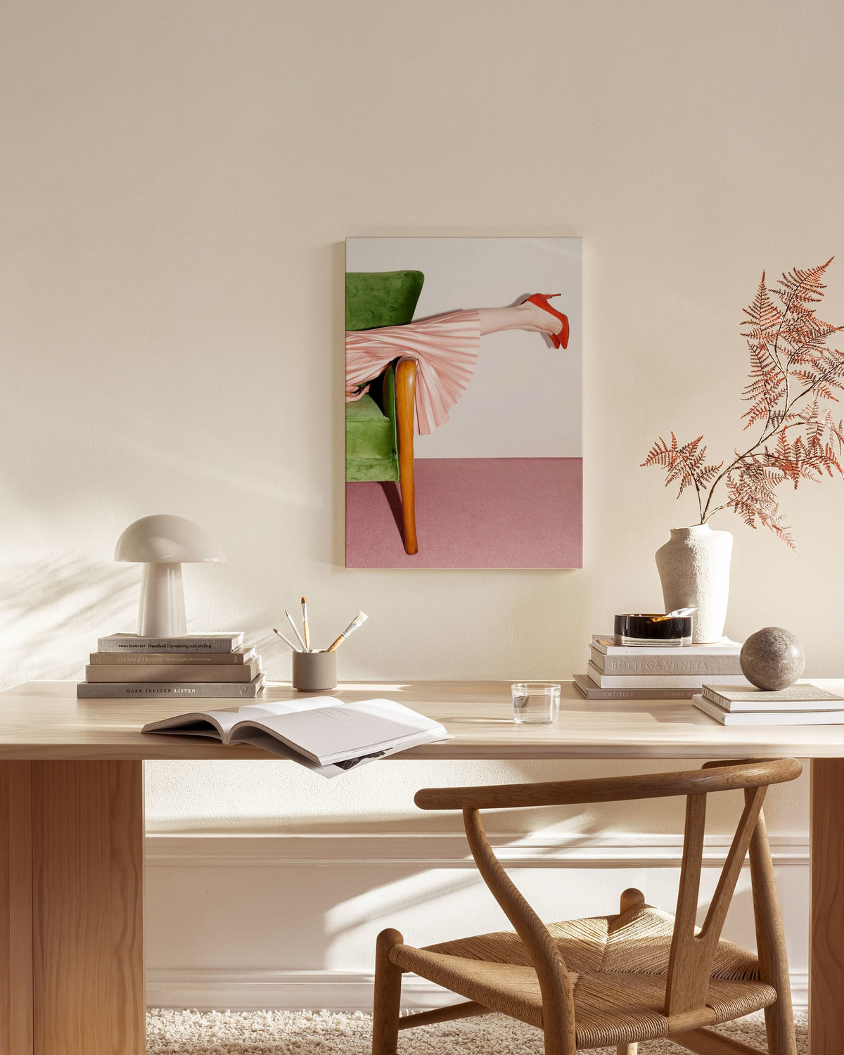 The Nap Canvas print