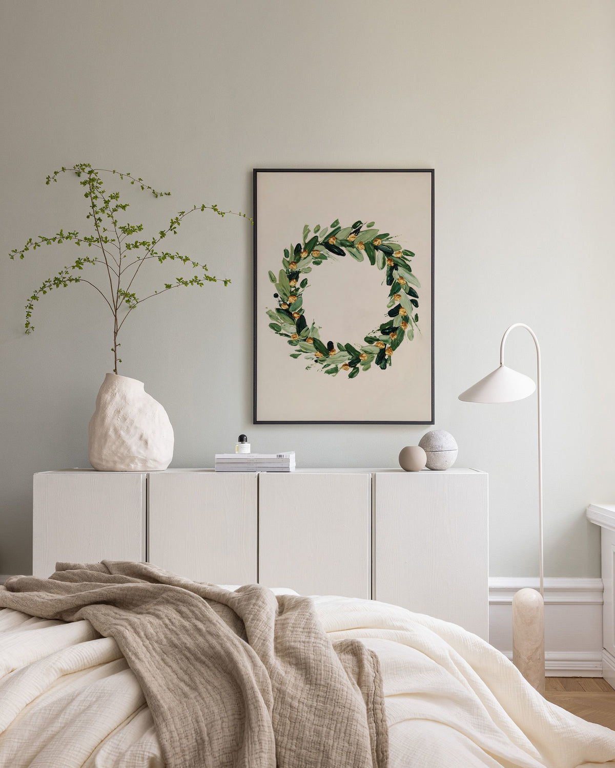 Winter Form Canvas print