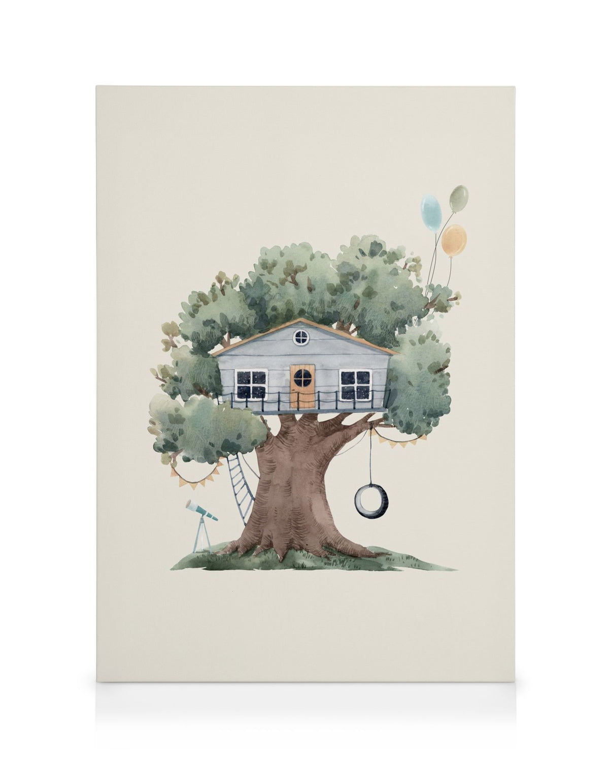 Tree House No2 Canvas print