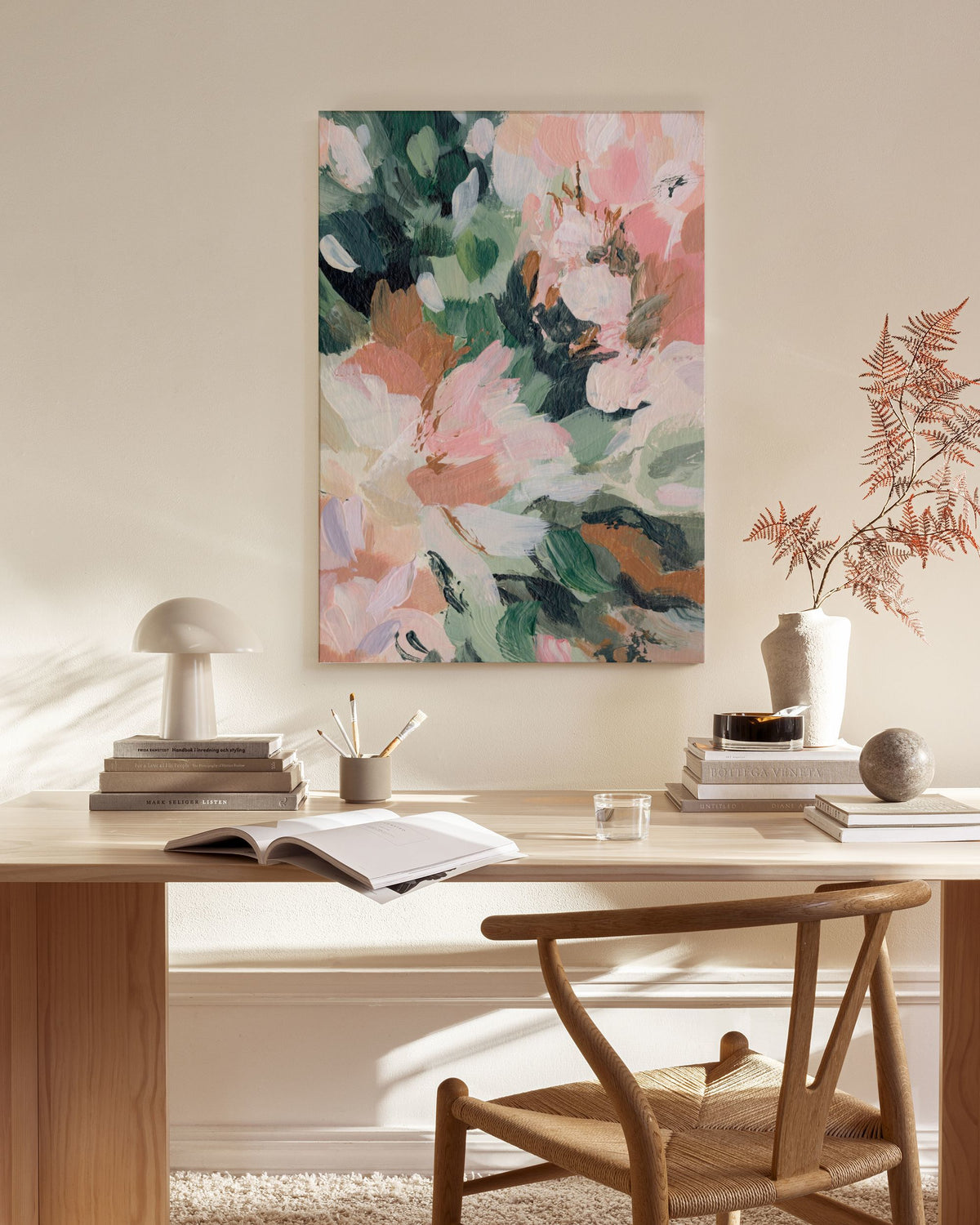 Fleurs Épanouies Canvas print