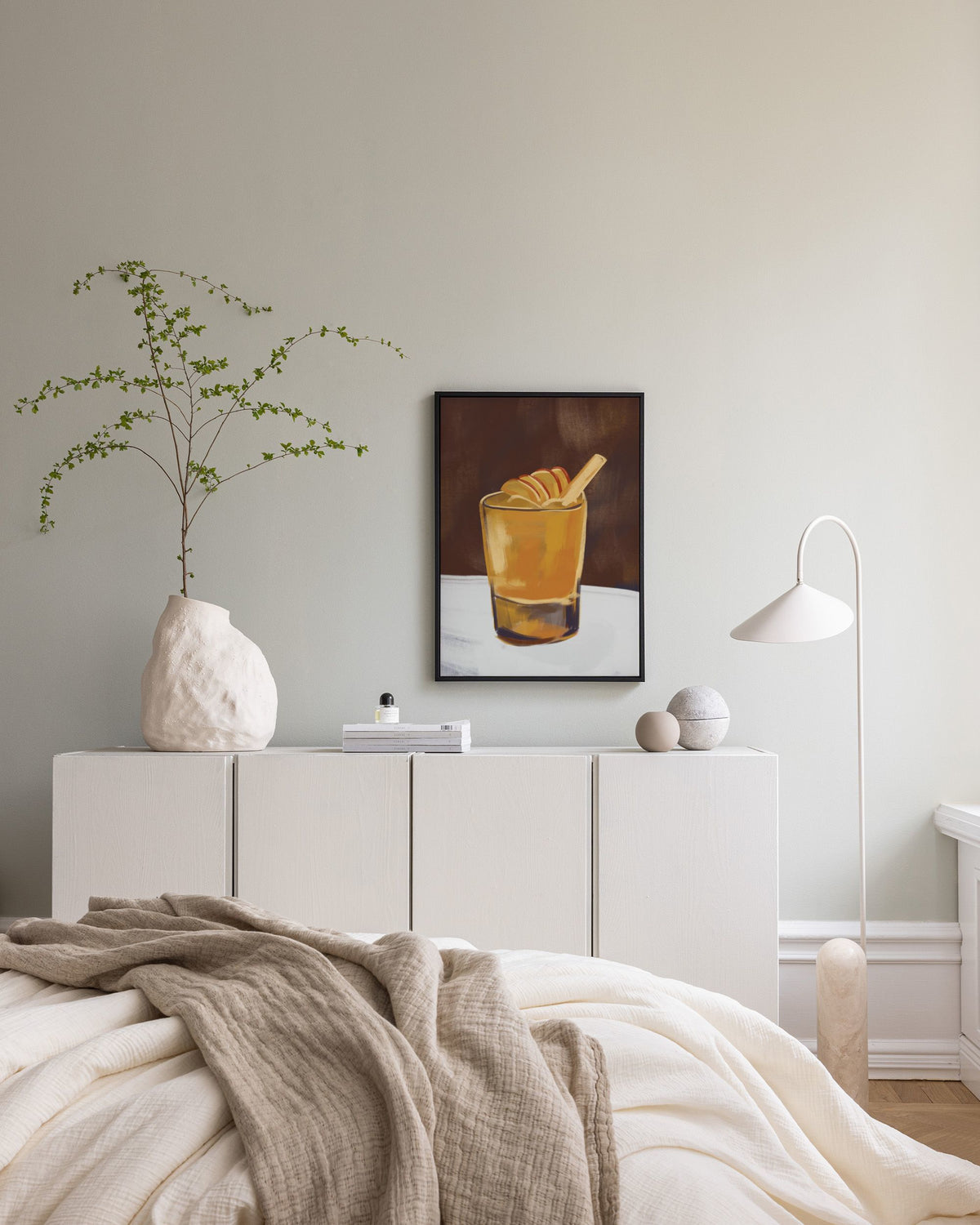 Apple Punch Still Life Canvas print