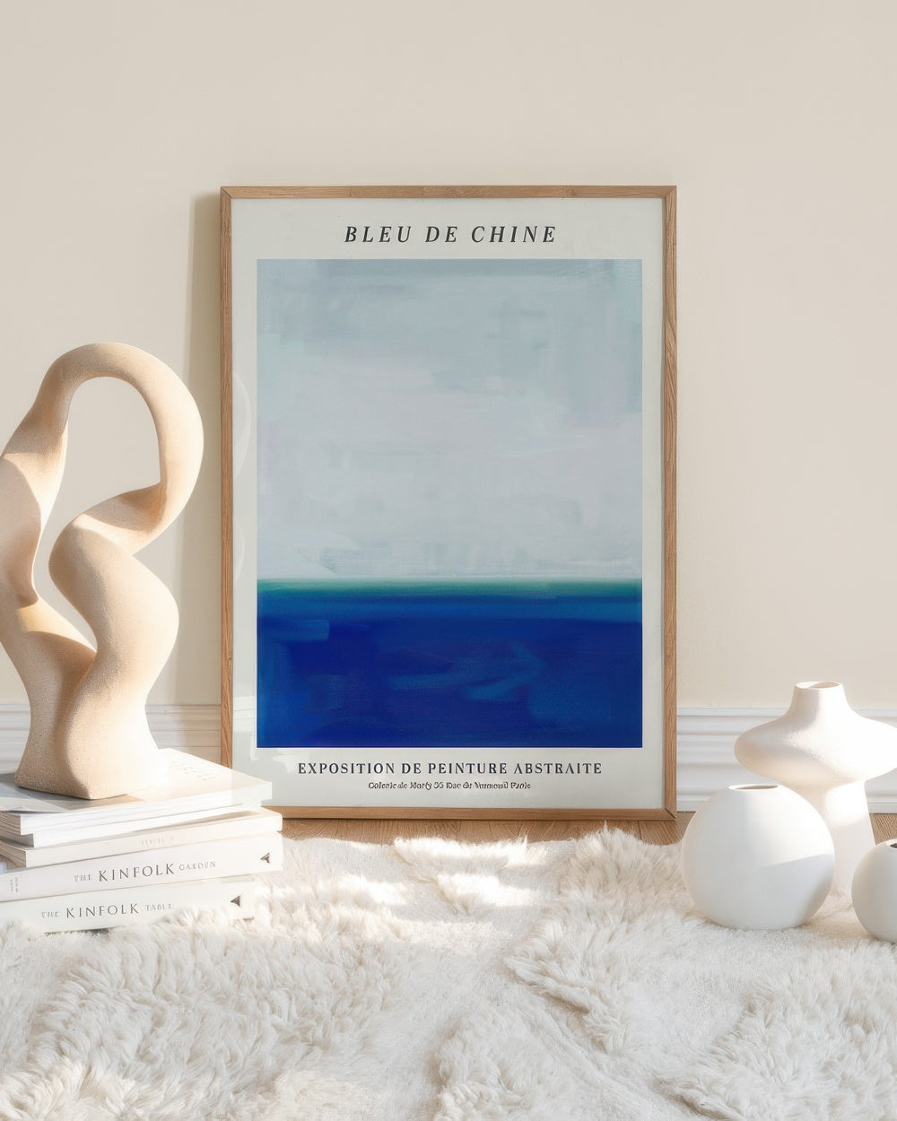 Bleu de Chine Print