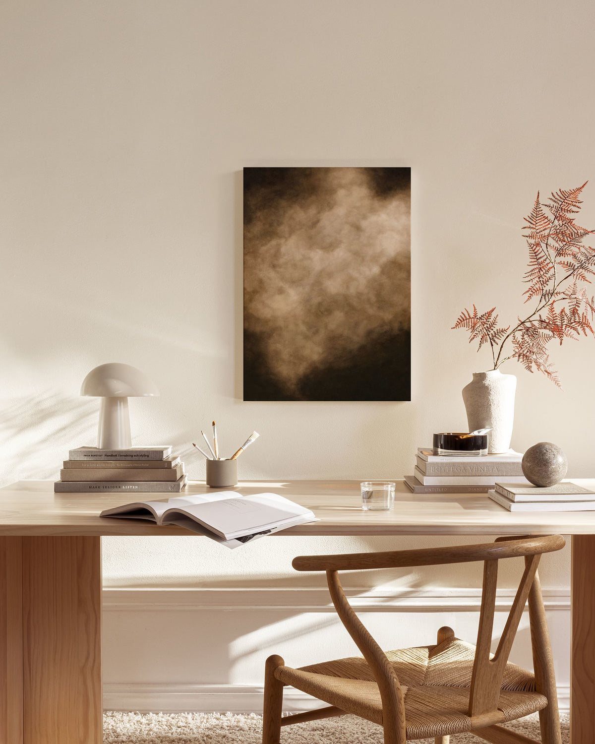 The Beginning Canvas print