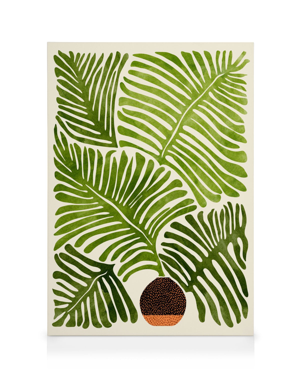 Kristian Gallagher - Summer Fern Canvas print