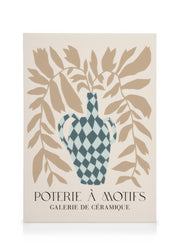 Poterie à Motifs No1 Canvas print
